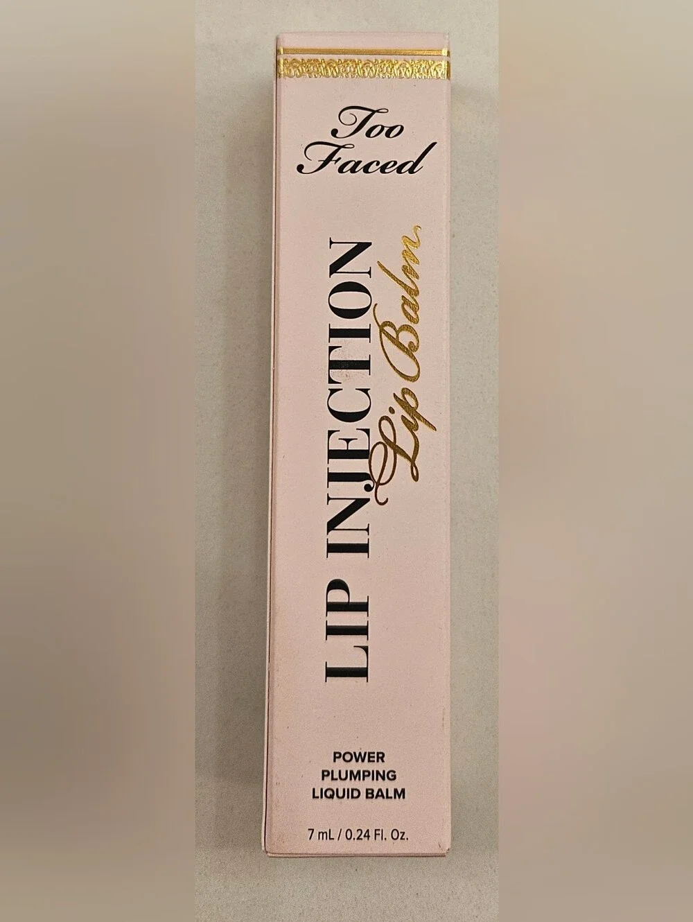 Too Faced Lip Injection Lip Balm Power Plumping Liquid Balm 0.24oz  7mL New